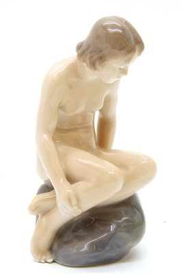 Lot 179 - A Royal Copenhagen figure of a female nude