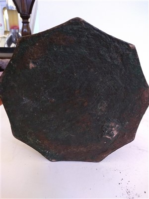 Lot 536 - A Persian bronze mortar