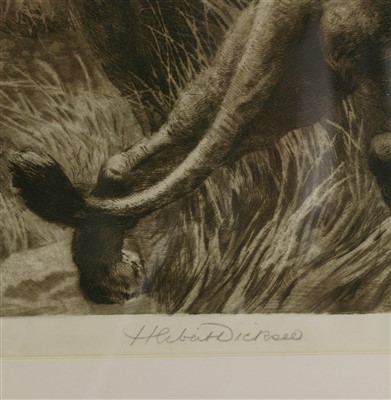 Lot 739 - Herbert Thomas Dicksee RE (1862-1942)