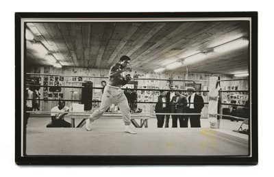 Lot 441 - David King photograph of Muhammad Ali