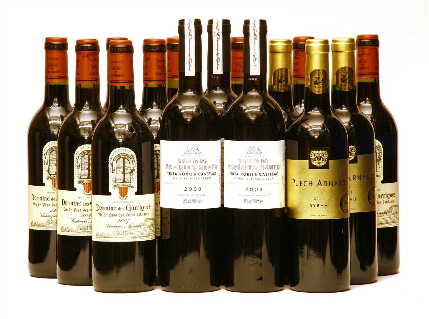 Lot 102 - Assorted Red Wine, Ch de Colombe 2016 and 2017; Peuch Arnaud, 2014 and others, 27 in total