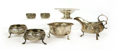 Lot 95 - A pair of silver salts