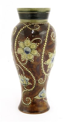 Lot 15 - A Doulton Lambeth stoneware vase