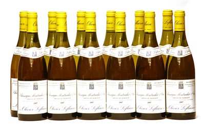 Lot 6 - Olivier Leflaive, Chassagne-Montrachet 1er Cru, 1997, twelve bottles (boxed)