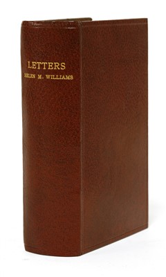 Lot 90 - Williams, Helen Maria: Letters written in France, in the summer 1790