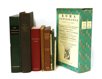 Lot 119 - Facsimile Edns: 1- Three Readable Reprints of Literary Rarities.