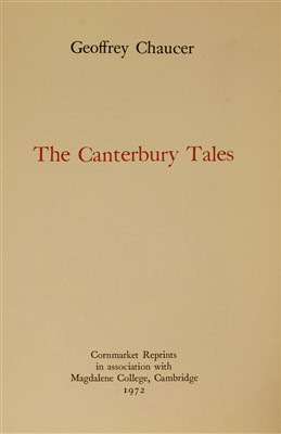 Lot 119 - Facsimile Edns: 1- Three Readable Reprints of Literary Rarities.