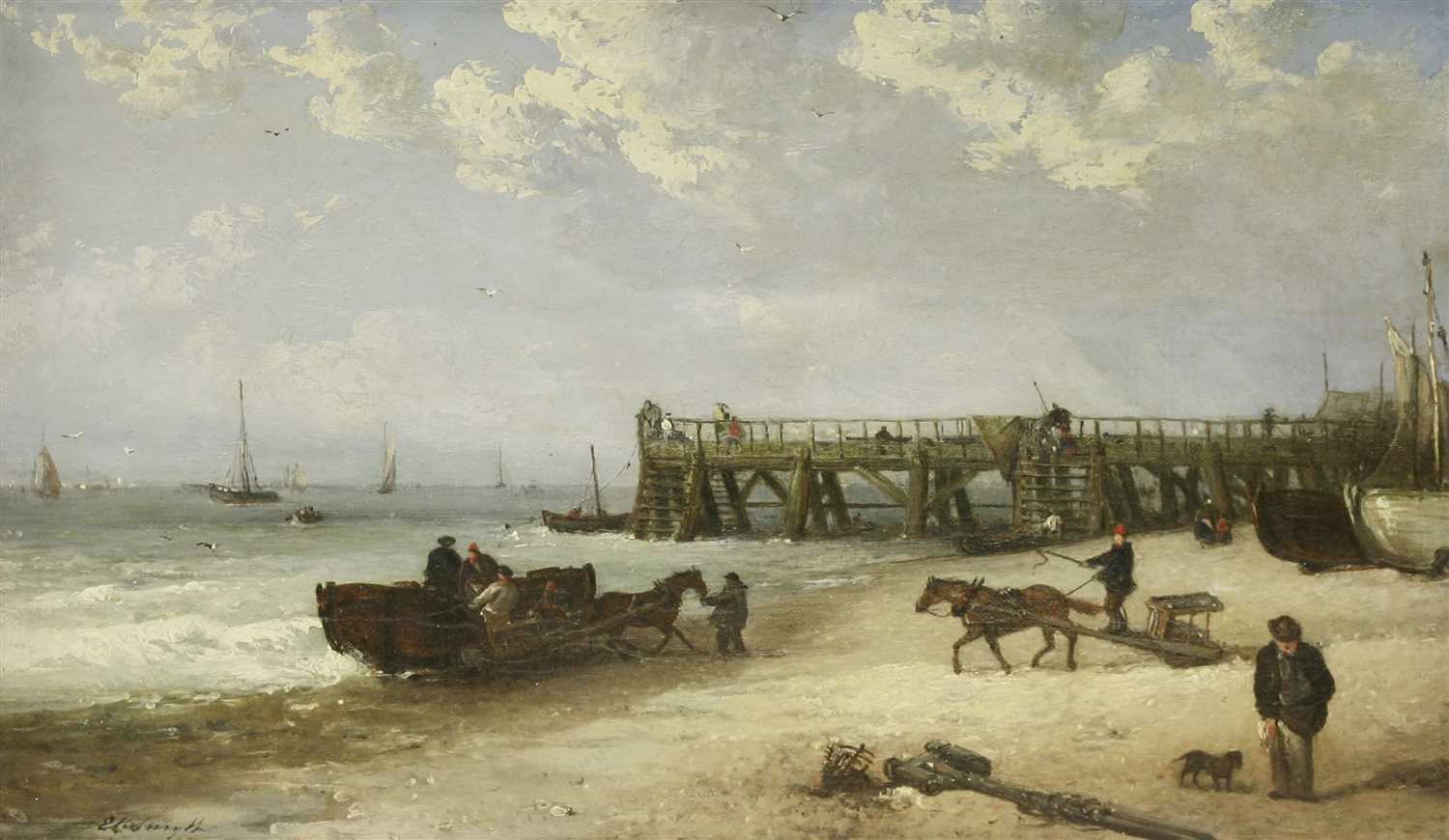 Lot 663 - Edward Robert Smythe (1810-1899)