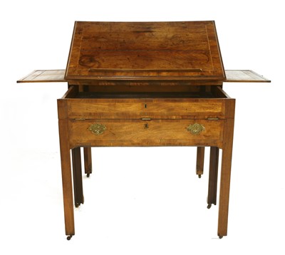 Lot 36 - A George III mahogany architect's table