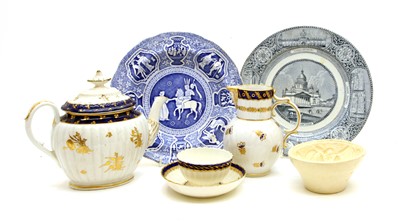 Lot 286 - A collection of 19th Century and later ceramics