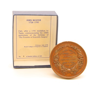 Lot 125 - A Lady and Sir Moses Montefiore commemorative copper medal