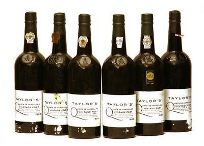 Lot 41 - Taylor's, Quinta de Vargellas, 1986, five bottles and 1987, one bottle, six bottles in total