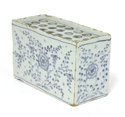 Lot 336 - A delft flower brick