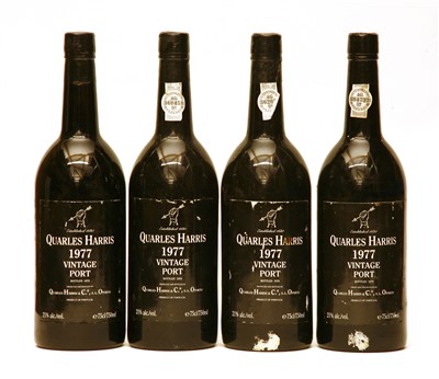 Lot 43 - Quarles Harris, 1977, four bottles