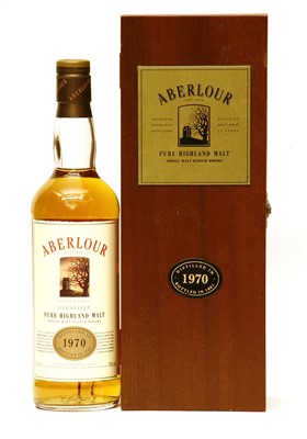 Lot 130 - Aberlour, Glenlivet, Pure Highland Malt, 1970, one bottle (owc)