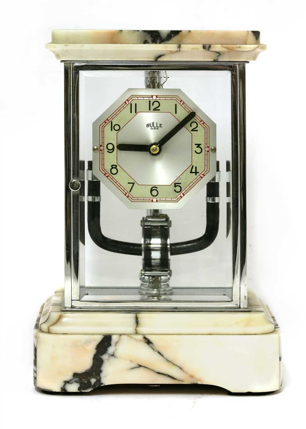 Lot 109 - A Bulle electric mantel clock,