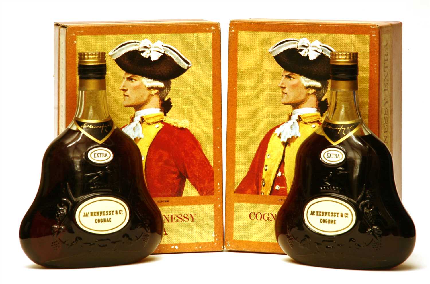 Lot 88 - Jas. Hennessy & Co., Cognac, Extra, five bottles (each boxed)