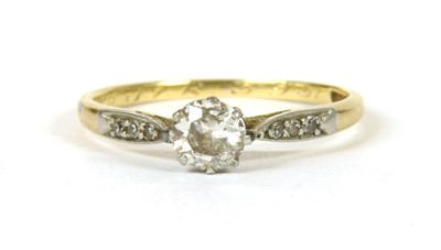 Lot 52 - A diamond ring