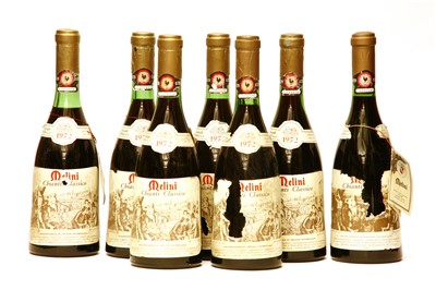 Lot 347 - Melini, Chianti Classico, 1972, seven bottles