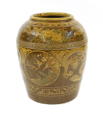 Lot 629 - A large modern Chinese floor vase