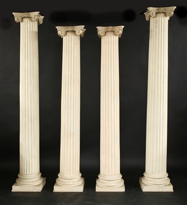 Lot 366 - Eight fibreglass columns