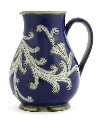 Lot 60 - A Doulton Lambeth stoneware jug