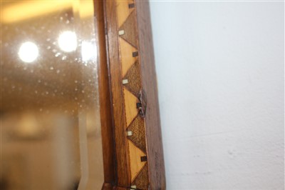 Lot 113 - An Art Deco mahogany mirror
