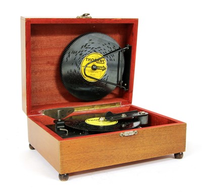 Lot 121 - A Thorens boxed miniature record player