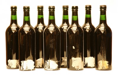 Lot 72 - Graham's, 1966, eight bottles  (date on corks, labels lacking, some capsules lacking)