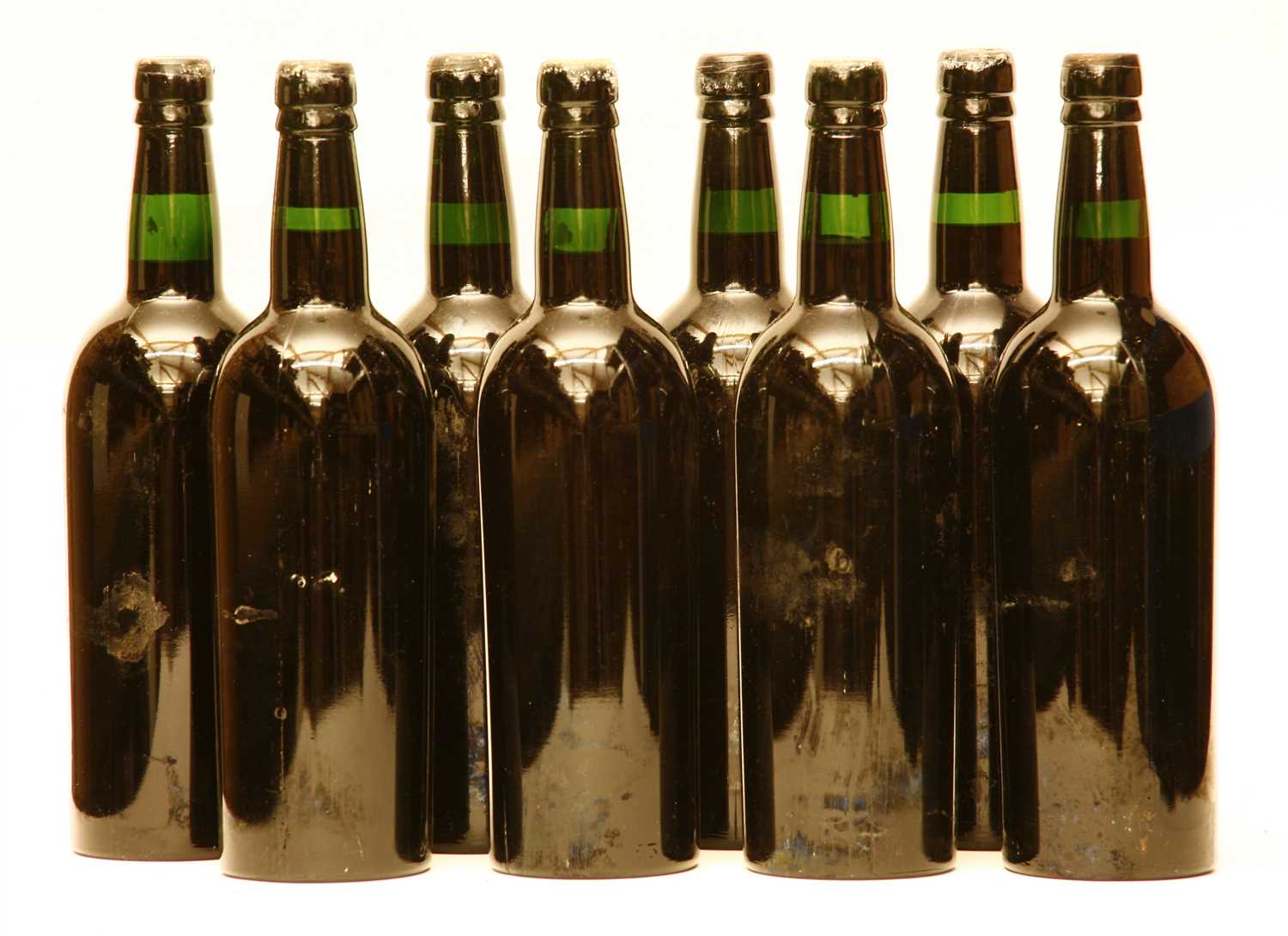 Lot 75 - Croft, 1963, eight bottles (date on corks, labels lacking, some capsules lacking)