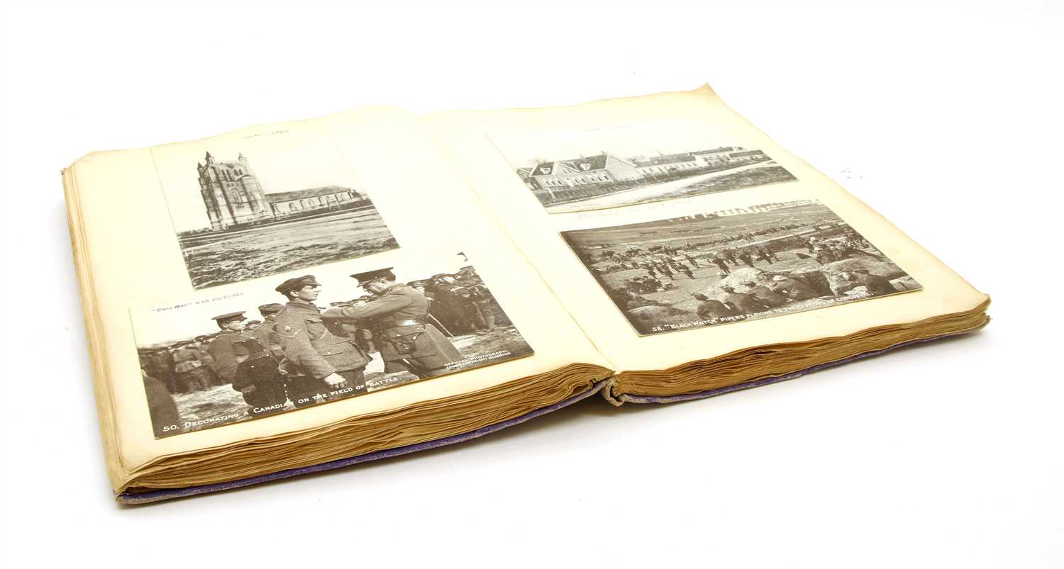 Lot 84 - A photography album dating from the First World War