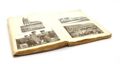 Lot 84 - A photography album dating from the First World War