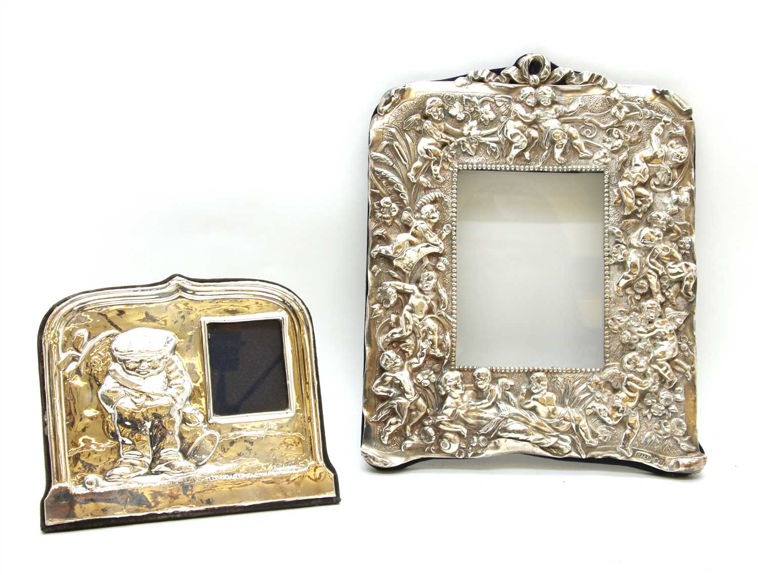 Lot 70 - A silver photograph frame