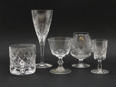 Lot 211 - A quantity of various drinking glasses