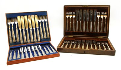 Lot 81 - A quantity of silver plated cutlery