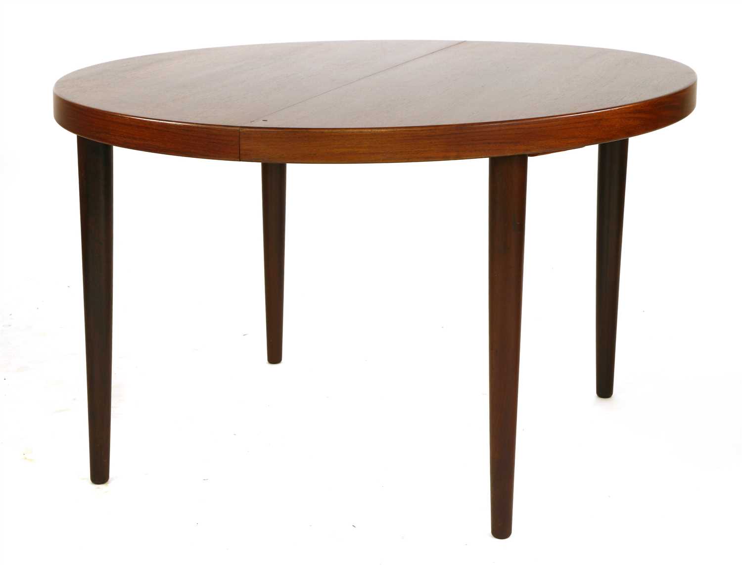 Lot 455 - A Danish rosewood circular dining table