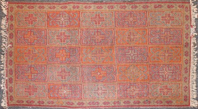 Lot 311 - An antique prayer mat