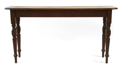 Lot 460 - A mahogany console table, late 19th century