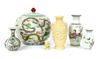 Lot 147 - Three Chinese vases