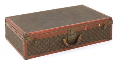 Lot 708 - An early 20th century Louis Vuitton monogrammed suitcase