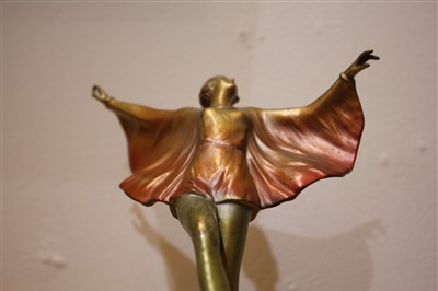 Lot 246 - An Art Deco figure 'The Bat Dancer'
