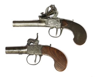 Lot 179 - Two pocket pistols
