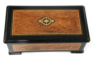 Lot 217 - A Paillard Voucher and fils `timbre en vue' musical box