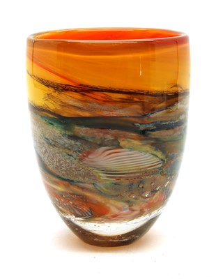 Lot 160 - An Anthony Stern studio glass vase
