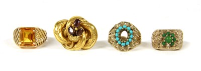 Lot 7 - A collection of four rings