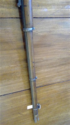 Lot 241 - A Snider-Enfield .577 triple banded breech-loading rifle