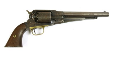 Lot 125 - A Remington `New Model' percussion six shot revolver