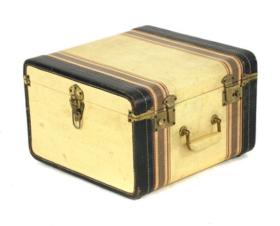 Lot 240 - A Kowloon Rattan Ware Co. ladies travelling case