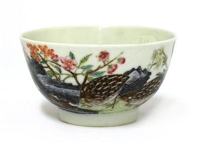 Lot 62 - A Chinese famille rose tea bowl