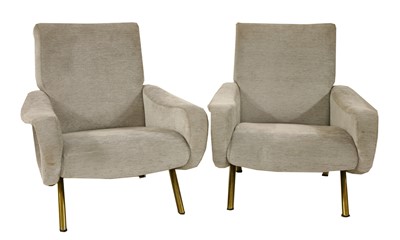 Lot 361 - A pair of Italian armchairs